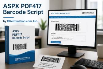 ASPX PDF417 Barcode Script