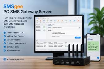 SMSgee PC SMS Gateway Server