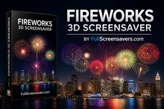 Fireworks 3D Screensaver