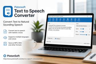 Pistonsoft Text to Speech Converter