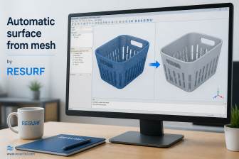Automatic surface from mesh
