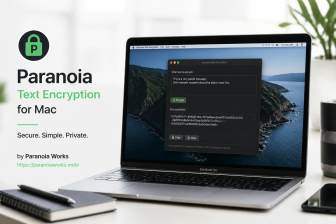 Paranoia Text Encryption for Mac