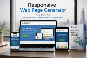 Responsive Web Page Generator