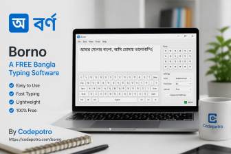 Borno - A FREE Bangla Typing Software