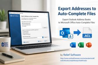 Export Addresses to Auto-Complete Files
