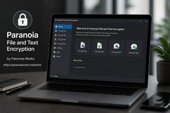 Paranoia File and Text Encryption