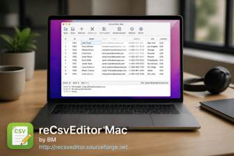 reCsvEditor Mac