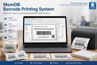 MemDB Barcode Printing System