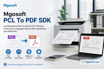 Mgosoft PCL To PDF SDK