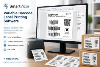 SmartVizor Variable Barcode Label Printing Software