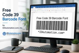 Free Code 39 Barcode Font