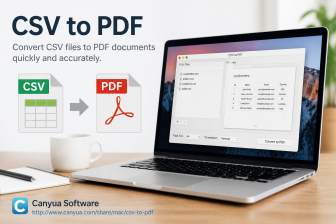 CSV to PDF
