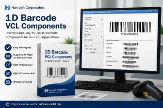 1D Barcode VCL Components